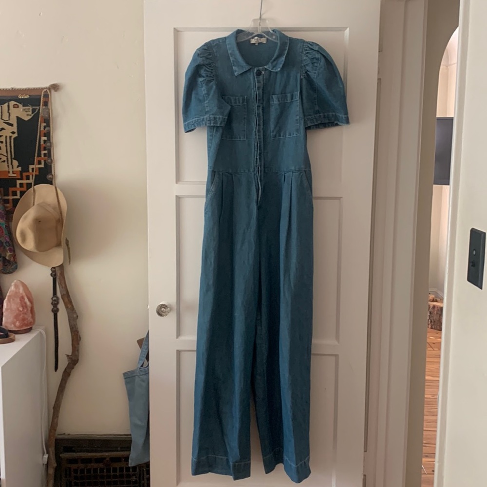 SEA denim jumpsuit size 8